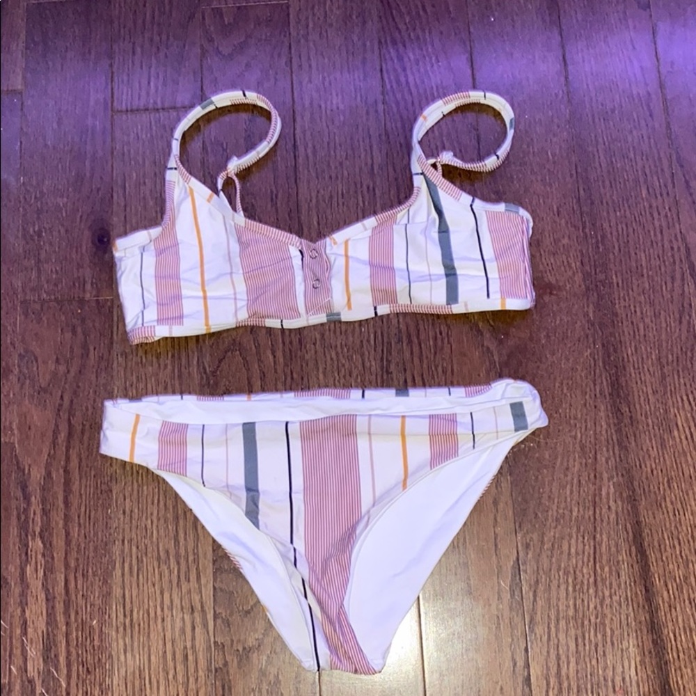 billabong striped set